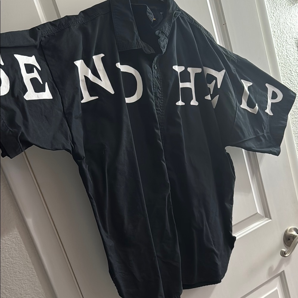 TEDDY FRESH SEND HELP BUTTON UP